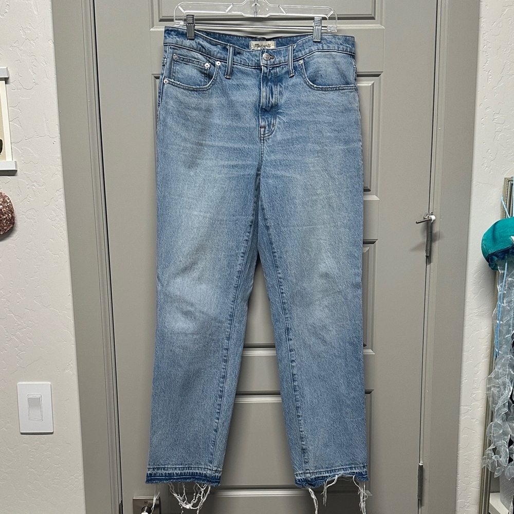 Madewell Light Blue Straight Leg Jeans